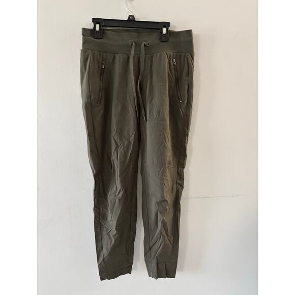 Athleta Womens Trekkie North Jogger High Rise Size 4 Mountain Olive Activewear - Picture 1 of 5